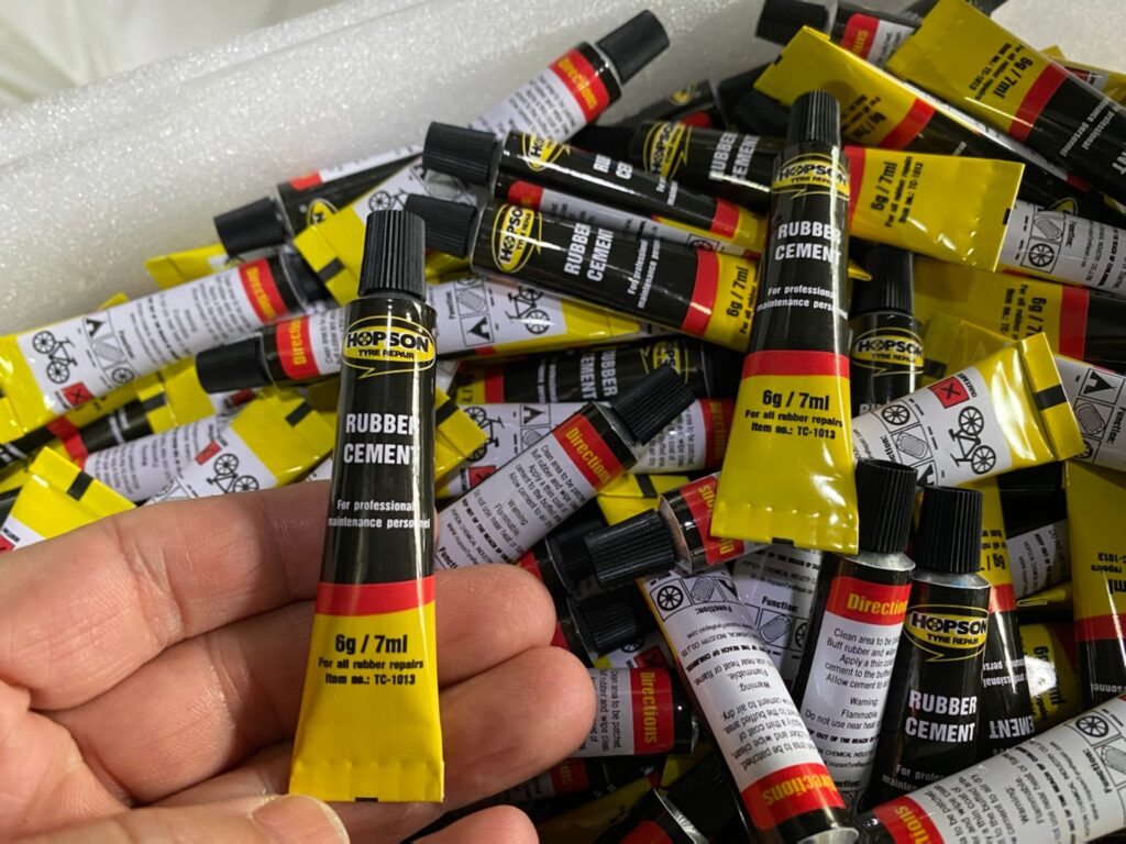 rubber glue for tyres